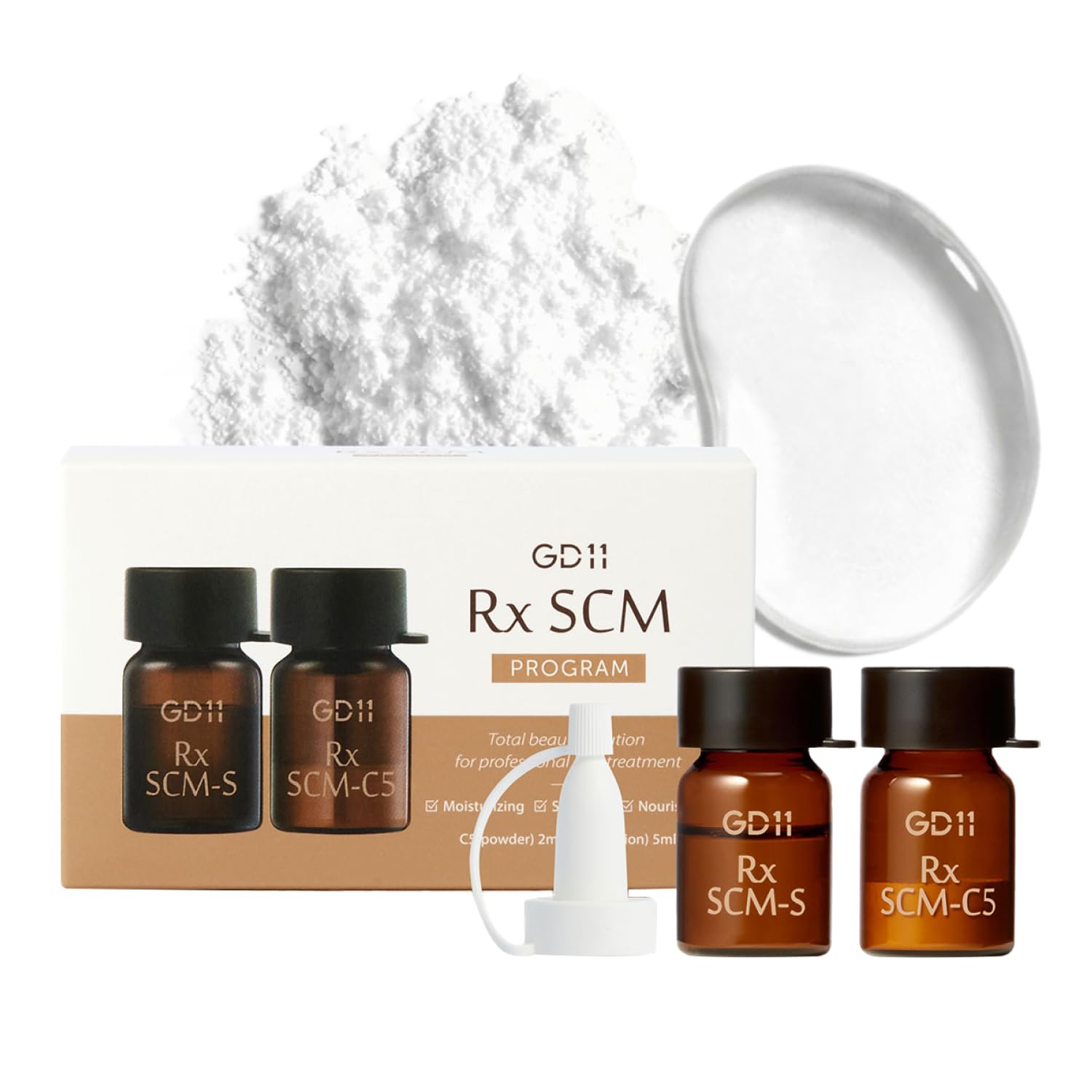 Amazon.com: GD11 SCM 2-Step Exosome Ampoule, Freeze-Dried Powder