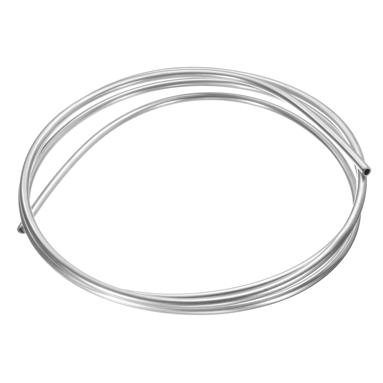 Tube industriel en acier inoxydable 304 de haute résistance, finition argentée 3m