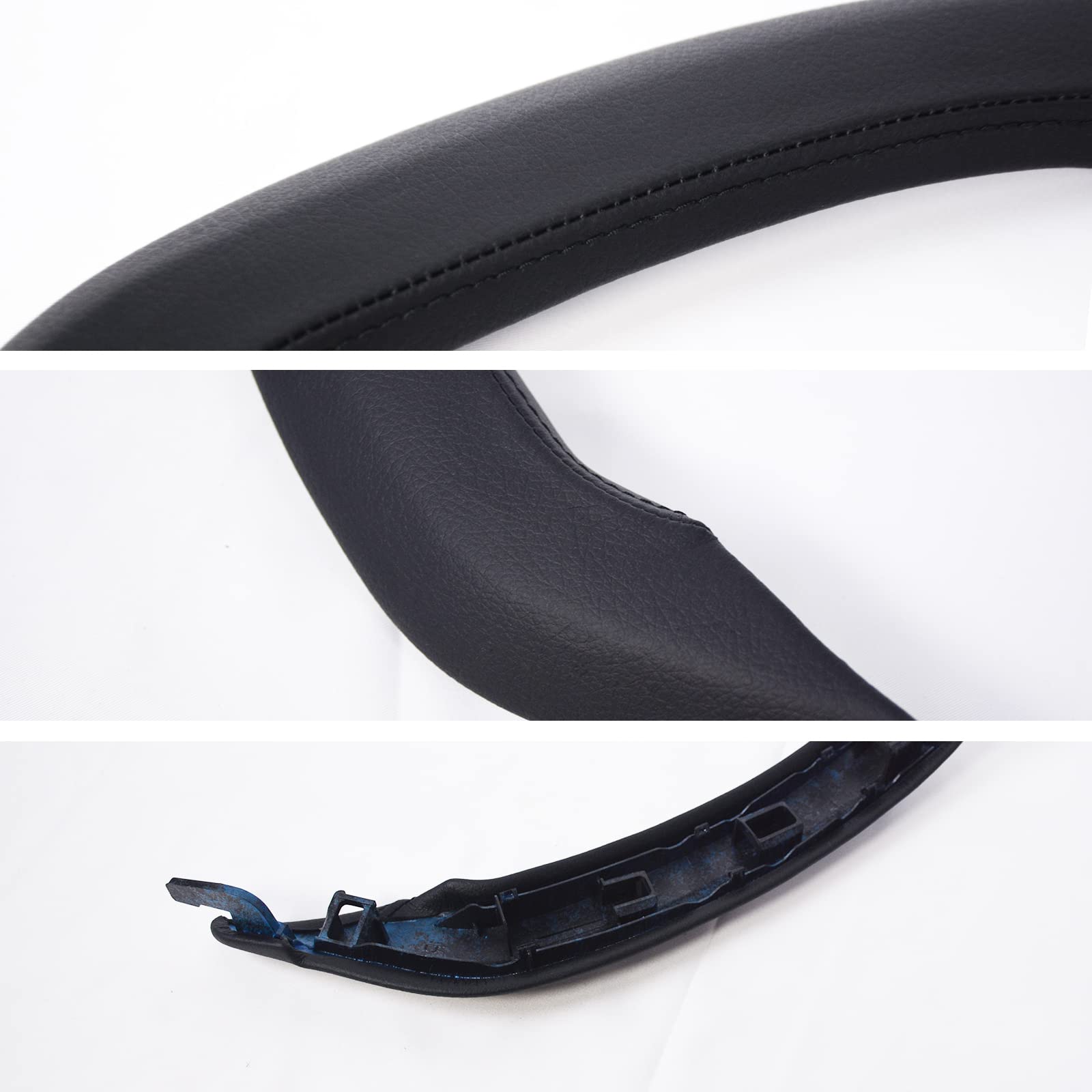 Maniglia della portiera dell'auto, maniglia interna della portiera F25 per BMW X3 X4 F25 F26, maniglia della portiera del passeggero (2010-2017) Anteriore/Posteriore Destra (Destra Shell Nero)