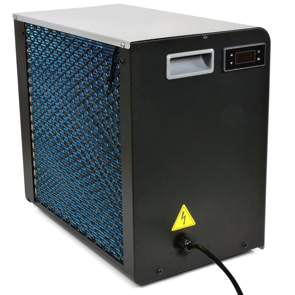 POOLEX MAG 4R Wärmepumpe für Pools Schwimmbecken bis 12.000 l Wasserinhalt Durchflusssensor Heizung Heizleistung 4 kW 230 V WiFi App-Steuerung LED Display Titan Wärmetauscher auch für Salzwasser