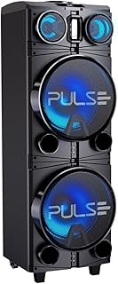 Caixa de som torre storm 10pol. 1500w rms bt/aux/usb/tws/fm pulse -