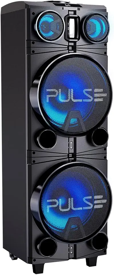 Caixa de Som Torre Storm 10Pol. 1500W RMS BT/AUX/USB/TWS/FM Pulse - SP514