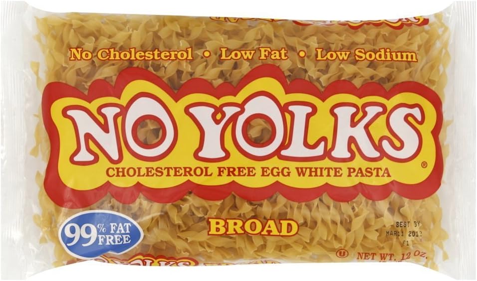 No Yolk Egg White Pasta, 12 OZ (Pack of 12)12
