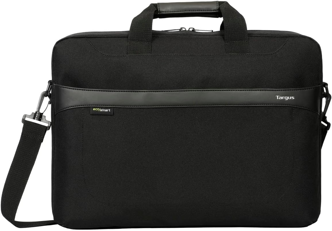 Laptop Bag, Fits Laptops up to 15.6", Geolite Business and Travel Laptop Case with Adjustable Strap and Padded Handle - Black Ocean (TSS98401GL)