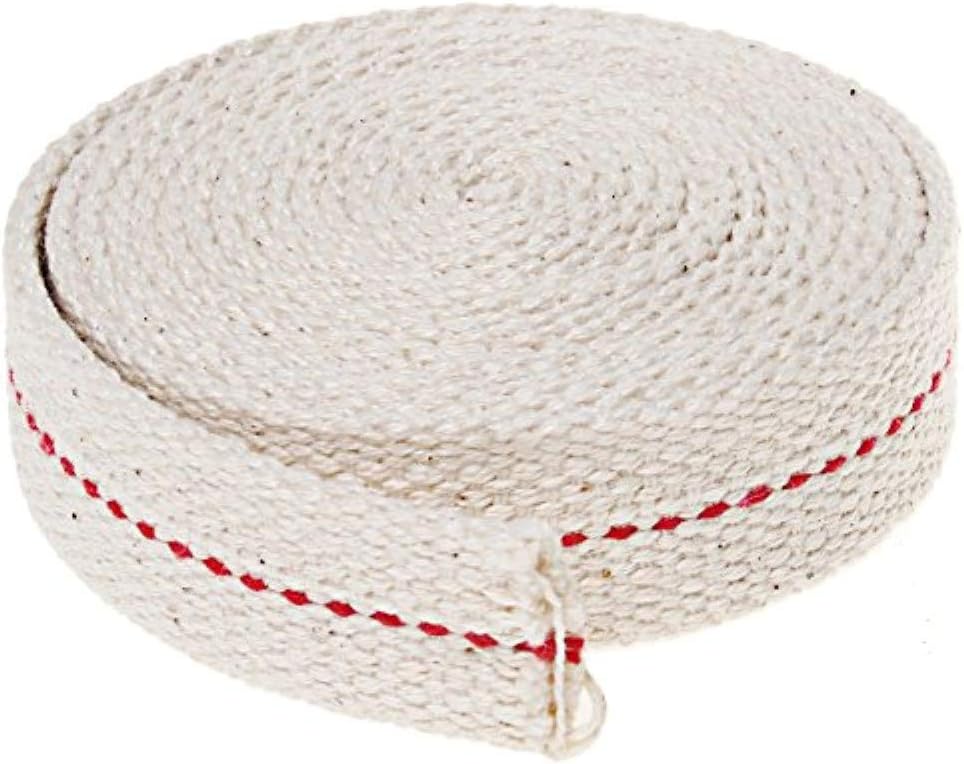 ZARRS Lamp Wick,15 ft Flat Cotton Oil Lamp Wicks Lantern Wick for Oil Burners 2CM*4.5M