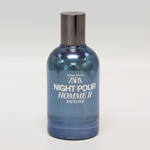 Miniatura 2 de Zara Night Pour Homme II Infinite Cologne - Eau de Parfum para hombres audaces y de larga duración, aroma a madera para hombres seguros y modernos,