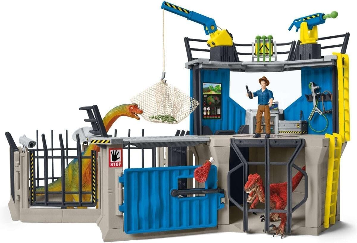 Schleich Dinosaurs | Grande Station de Recherche Dino 41462 | 72 pièces