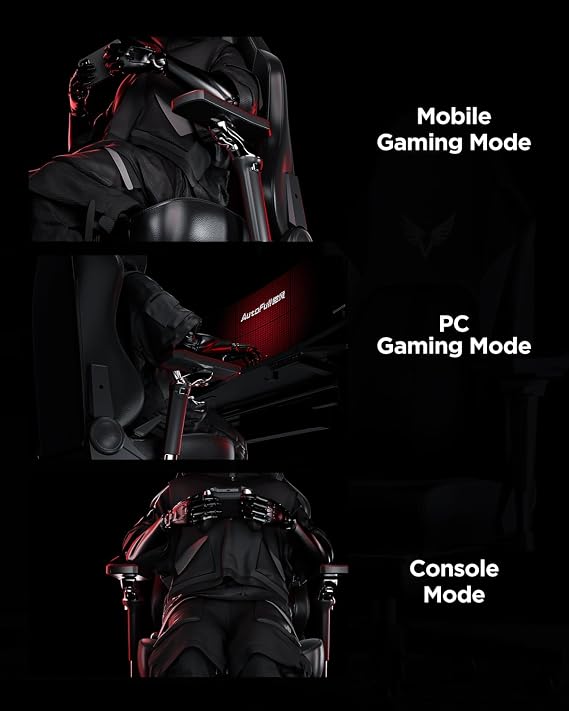 AutoFull M6 Pro Gaming Chair with Heating&Ventilation, Ergonomic Headrest | Active Heating & Ventilation, Ergonomic Headrest, Adjustable Lumbar Support & Armrests. IEM & ESL 2026 Official Partner