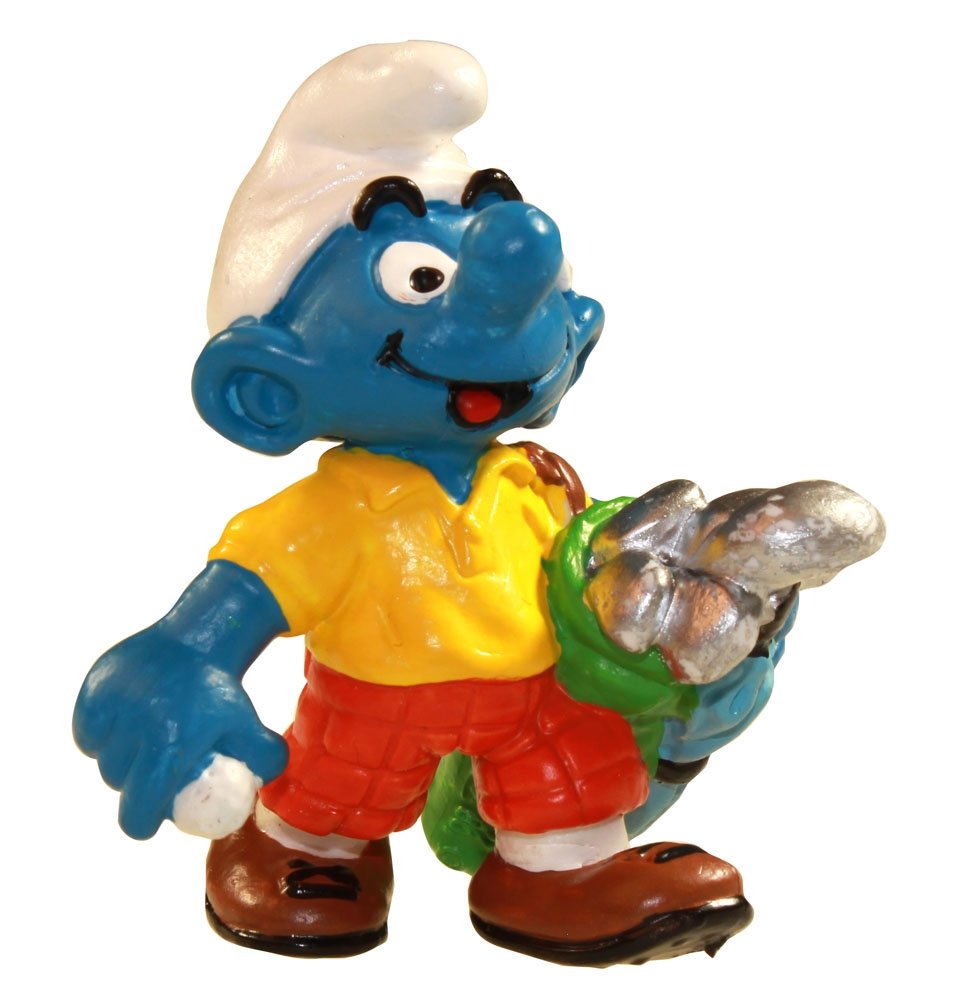 Schleich Smurfs Golfista