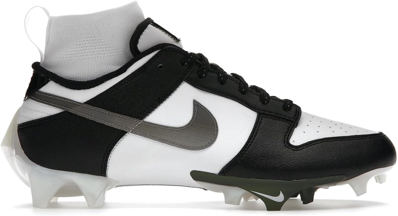 Nike Vapor Edge Dunk Mens Football Cleats Panda Dunk DZ4890 Cleat Football Shoes (us_Footwear_Size_System, Adult, Men, Numeric, Medium, Numeric_7_Point_5)