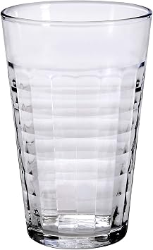 Duralex Prisme Clear Tumbler, 16 7/8 oz. / 50 cl, Set of 6