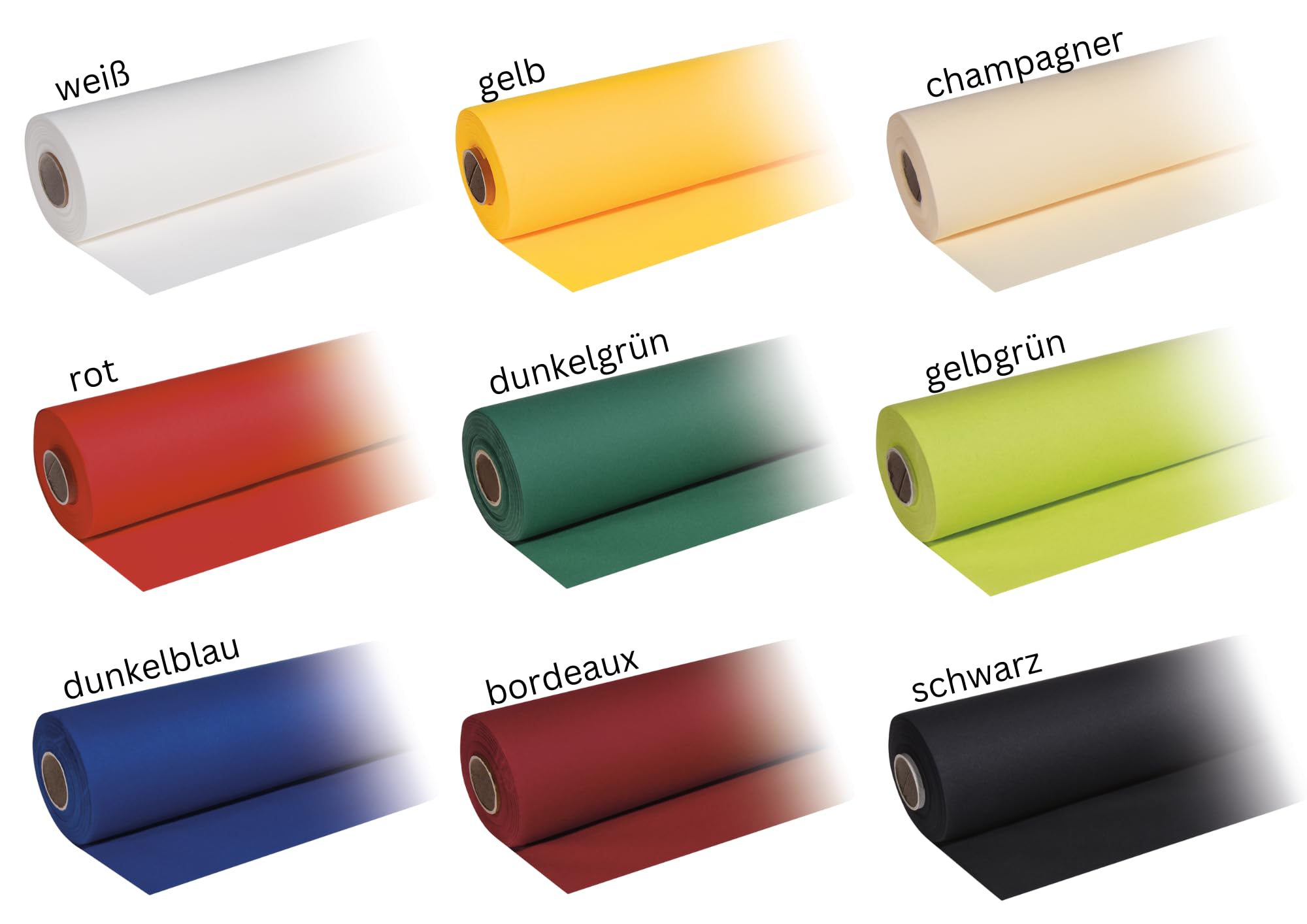 Airlaid Hantessa Rollenware Blanco 25 m x 1,20 m, apfelgrün