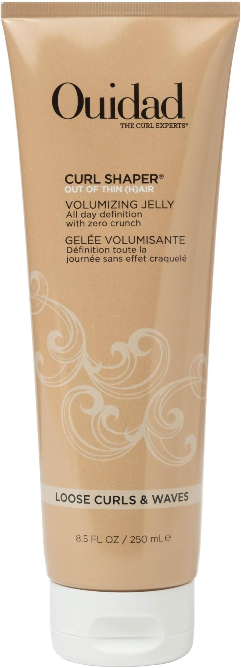 Curl Shaper Out Of Thin (H) Air Volumizing Jelly Hair Styling Gel – Lightweight Curl Enhancer for Loose Curls & Waves, Soft Hold with No Crunch, Sulfate-Free & Mineral Oil Free