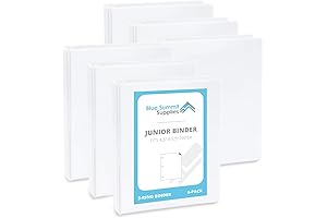 Mini Binders | Small 3-Ring Binder | Portable Playbills Organizer | Efficient Planner