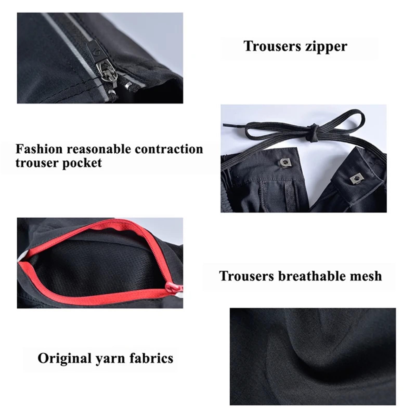 Radfahren Hosen Frühling Sommer Outdoor Sport Multifunktions Fahrrad Schnell Trocknende Reflektierende FüR Outdoor-AktivitäTen