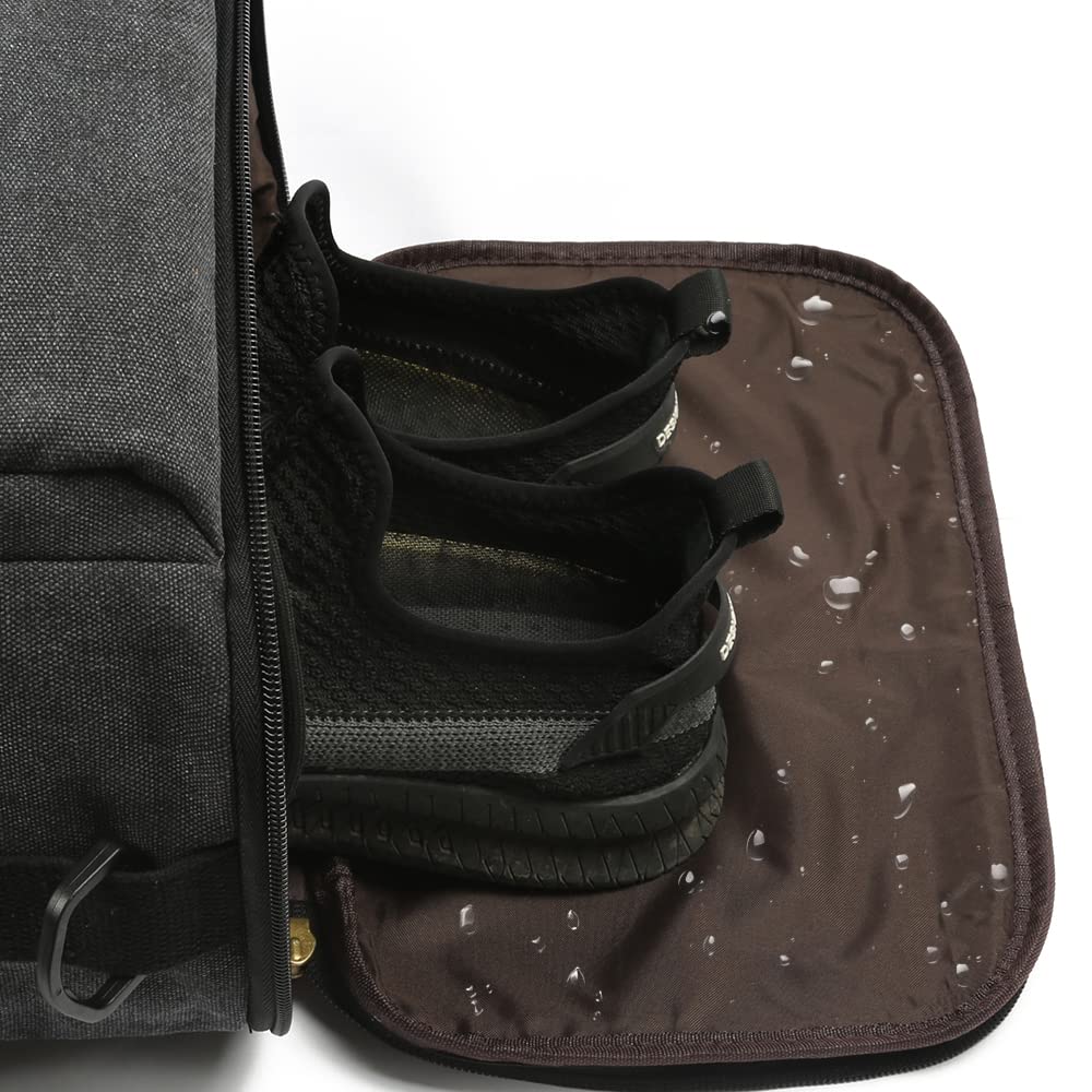 Buy GFAVOR 40L Travel Backpack, Vintage Canvas Rucksack Convertible