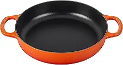 Le Creuset Panela de ferro fundido para uso diário, 28 cm, chama