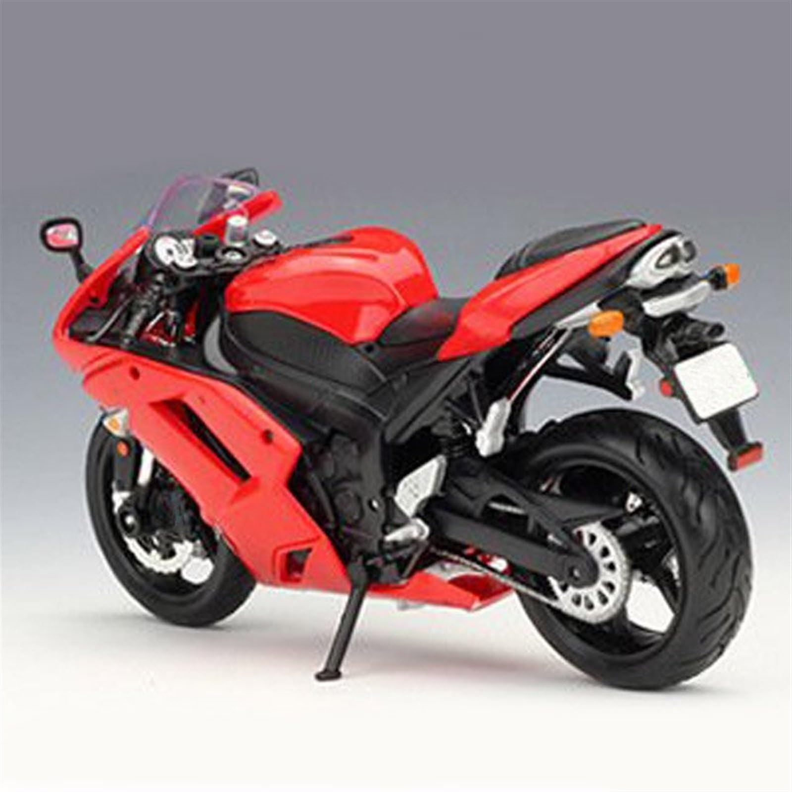 Modello 1/12 Per Kawasaki Ninja ZX-6R Modello Di Moto In Lega Giocattolo Per Regalo(Red retail box)