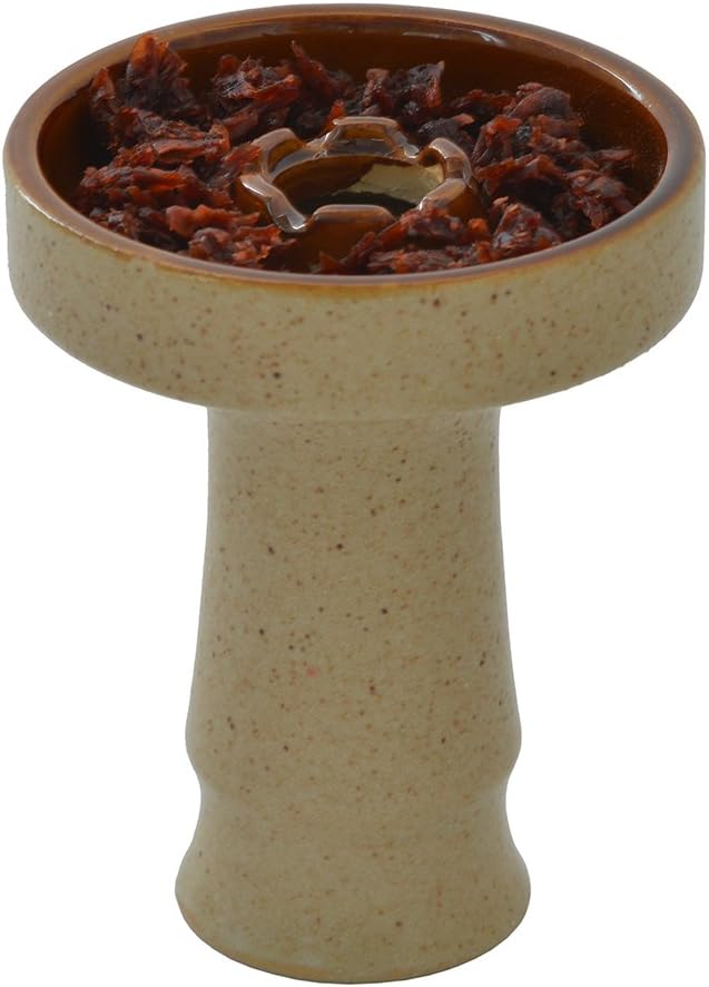 Kitosun Phunnel Hookah Bowl 100 Clay Ceramic with Glaze