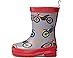 Hatley Kids Blazing Dirt Bikes Matte Rain Boots (Toddler/Little Kid/Big Kid) - Left View