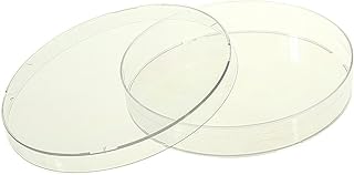 Nest Scientific 753001 Polystyrene Petri Dish, Semi-Stackable, Sterile, 100 mm x 15 mm, 20 per Bag, 500 per Case (Pack of 500)
