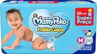 MamyPoko Fralda-Calça Superproteção M 34 Unidades