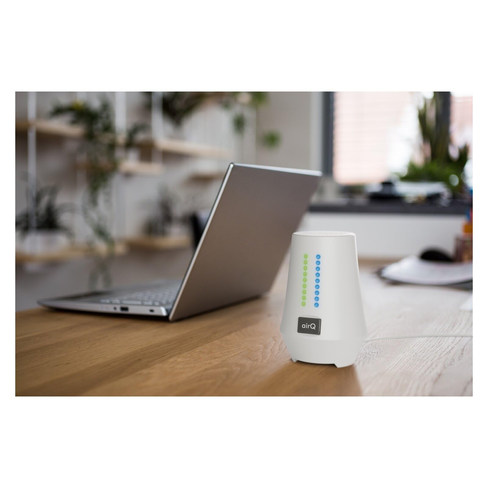Radon Luftanalysator, Luftmessgerät, Luftqualitätsmessgerät mit 5 Sensoren, kostenlose App, Smart Home, Radon Messgerät