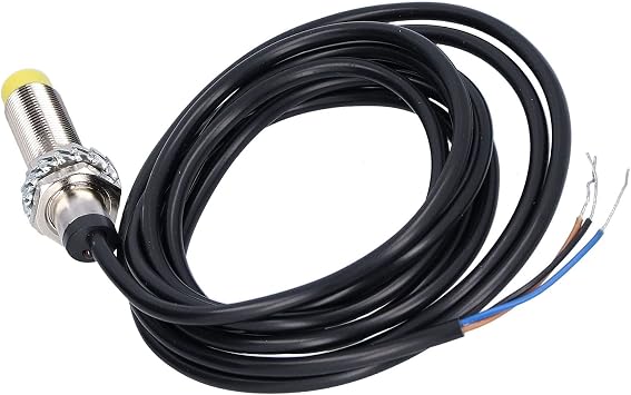 Proximity Switch,Inductive Proximity Sensor Detection Switch DC6-36V M12 3 Wire Proximity Switch Capacitance Proximity Sensor Switch for Detecting SensingTOSD-04-501 NPN Normally Open