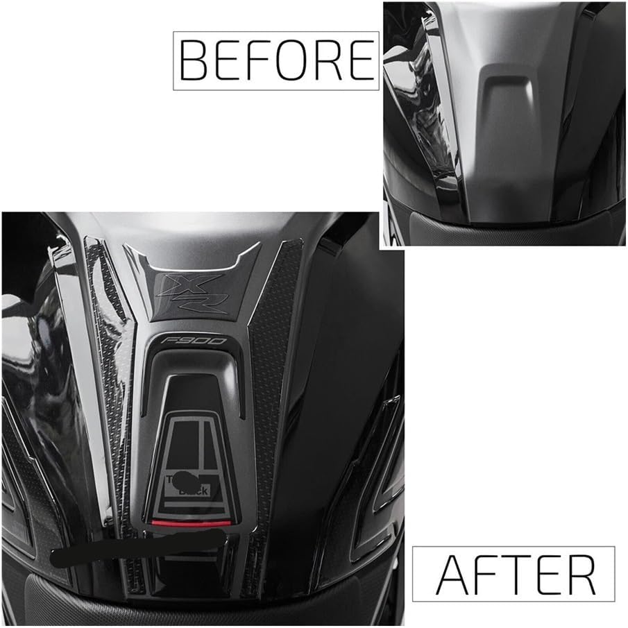 Tank Traction Pad for F 900 XR F900XR 2024 Motorcycle Epoxy Resin Protective Sticker Tank Pad Stickers Decals Kit
