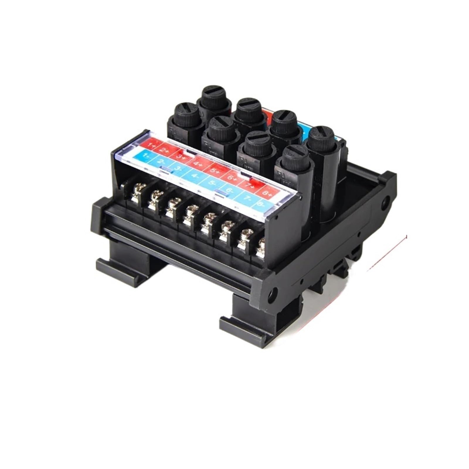 Bornier de Distribution d'alimentation CC EPTB-08Y-F02L, 1 pièce