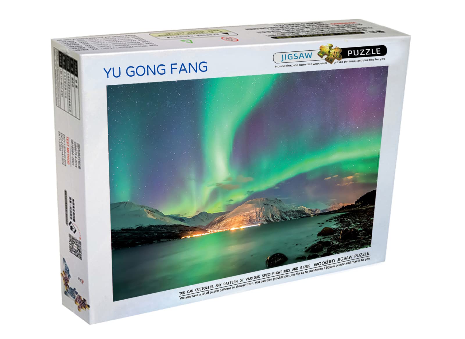 Puzzle in legno per adulti da 5000 pezzi Paesaggio naturale Aurora Regalo Tempo libero Intrattenimento Decorazione per feste
