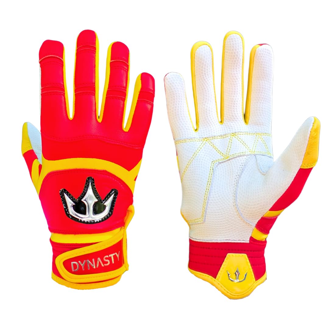 Gants de frappeur série Lightning – Cuir de chèvre de qualité supérieure, tailles jeunes et adultes