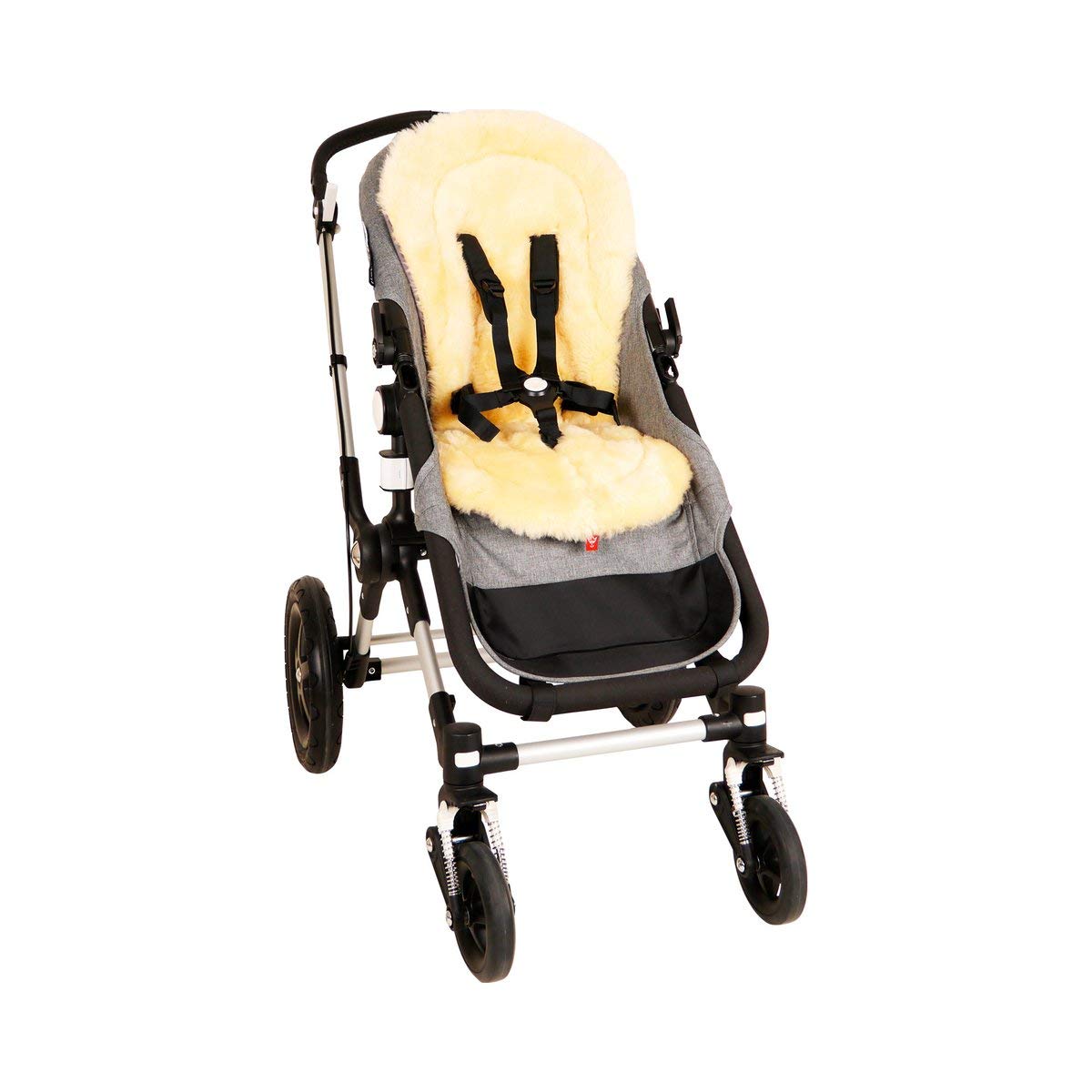 Sitzauflage Lammfell für Bugaboo Joolz Lammfell medizin