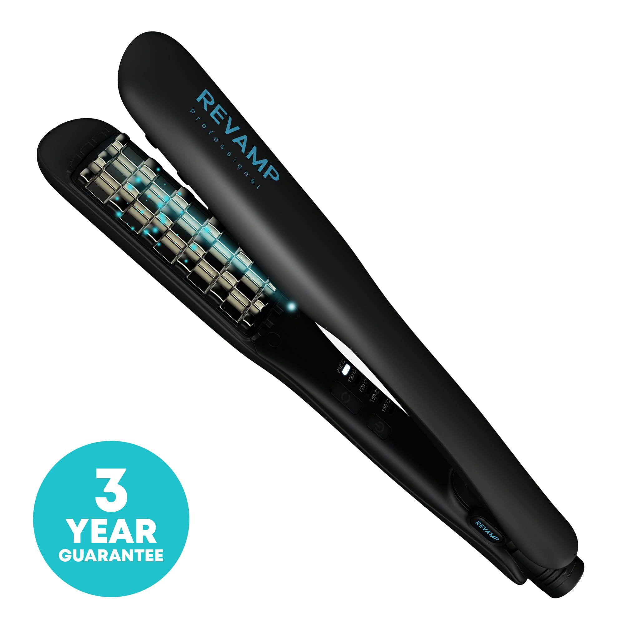 Revamp Progloss Voluminizador Cerámico 4D Moldeador de Cabello con Placas