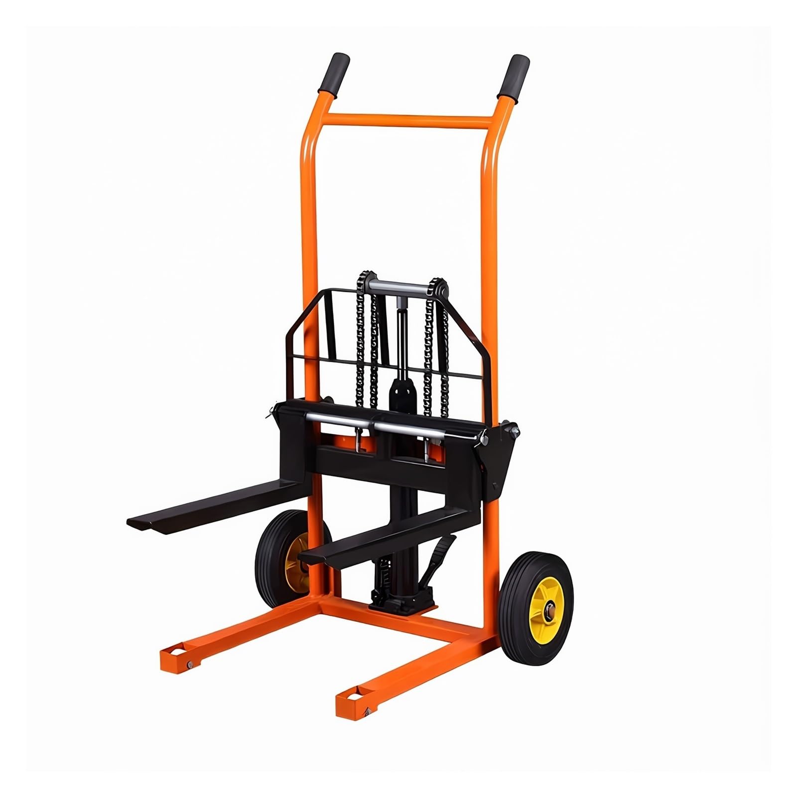 Pallet Truck 200kg Manual Stacker Hydraulic Pallet Lift Fork Truck for Warehouse Loading