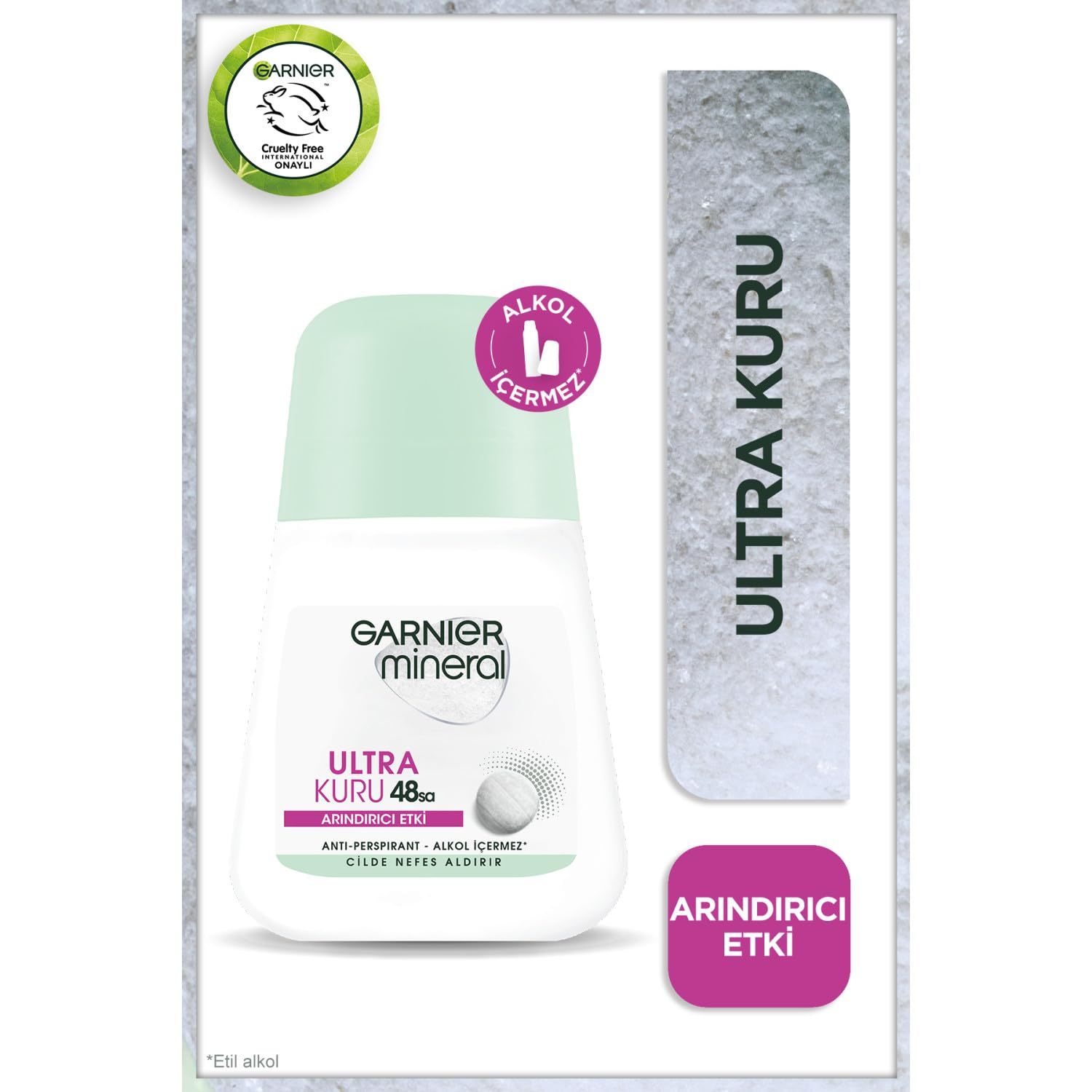 Garnier Mineral Ultra Kuru Kadın Roll-On Deodorant 3600541932623