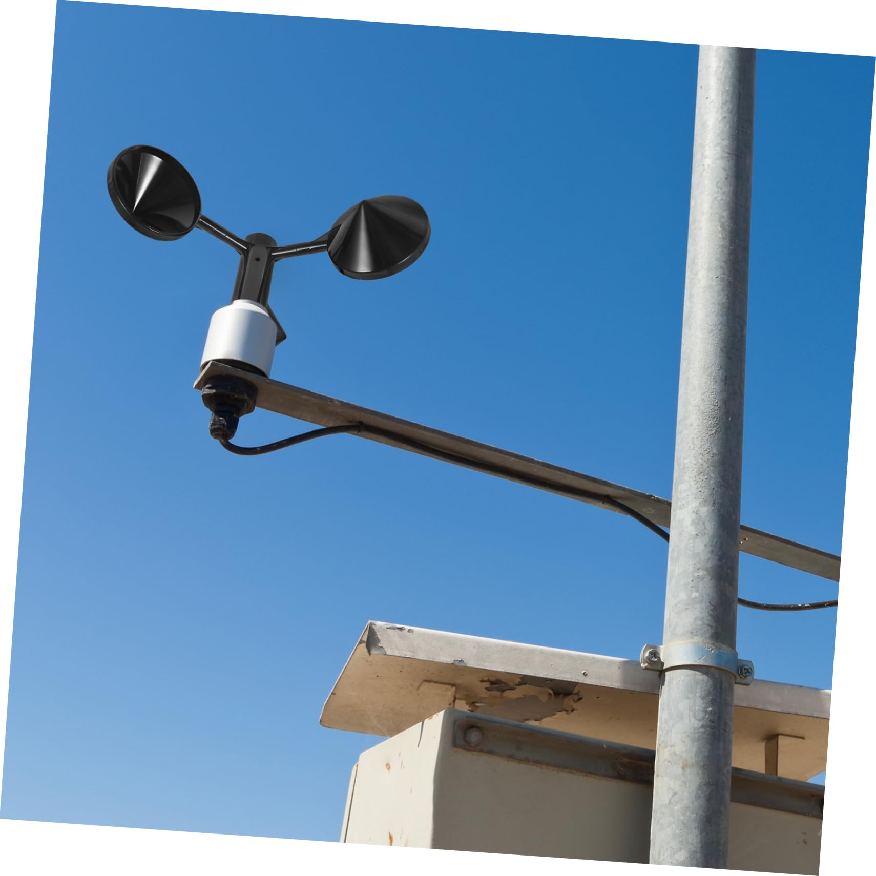 Yardenfun 2 Piezas De Sensor De Velocidad del Viento Anemómetro De Repuesto Taza De Viento De 3 Tazas Herramienta De Medición De Velocidad del Viento Medidor De Viento Seguro Y Resistente.