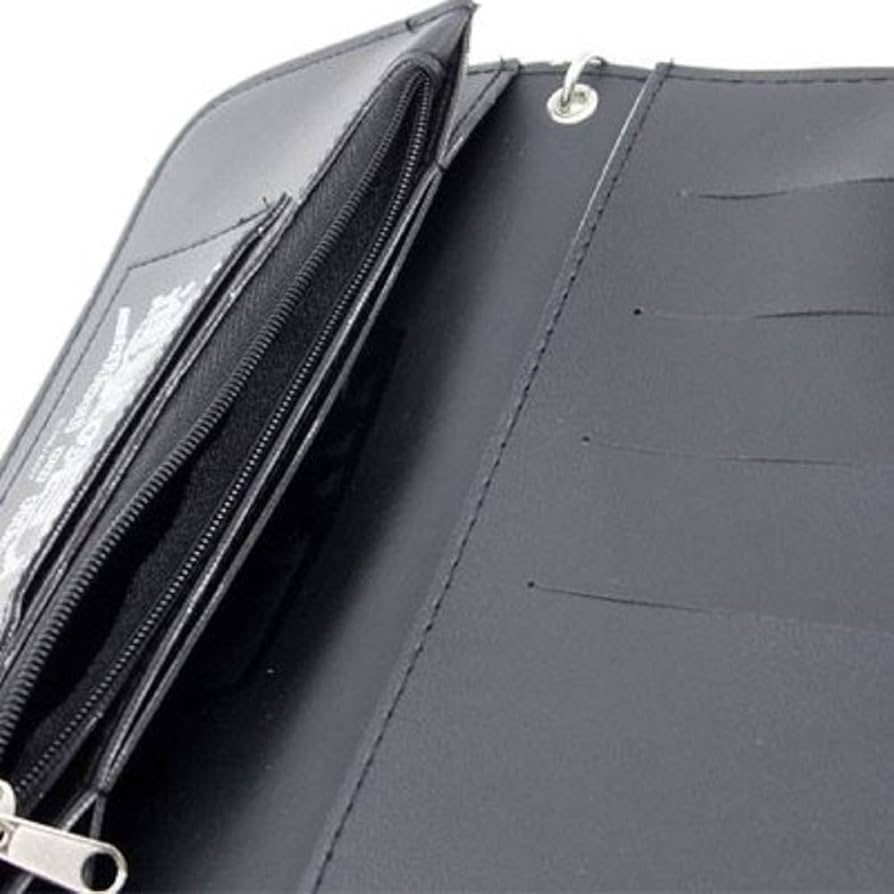 「未開封」進撃の巨人 チェーン付き ロングウォレット 進撃の巨人 チェーン付きロングウォレット ブラック[森本産業