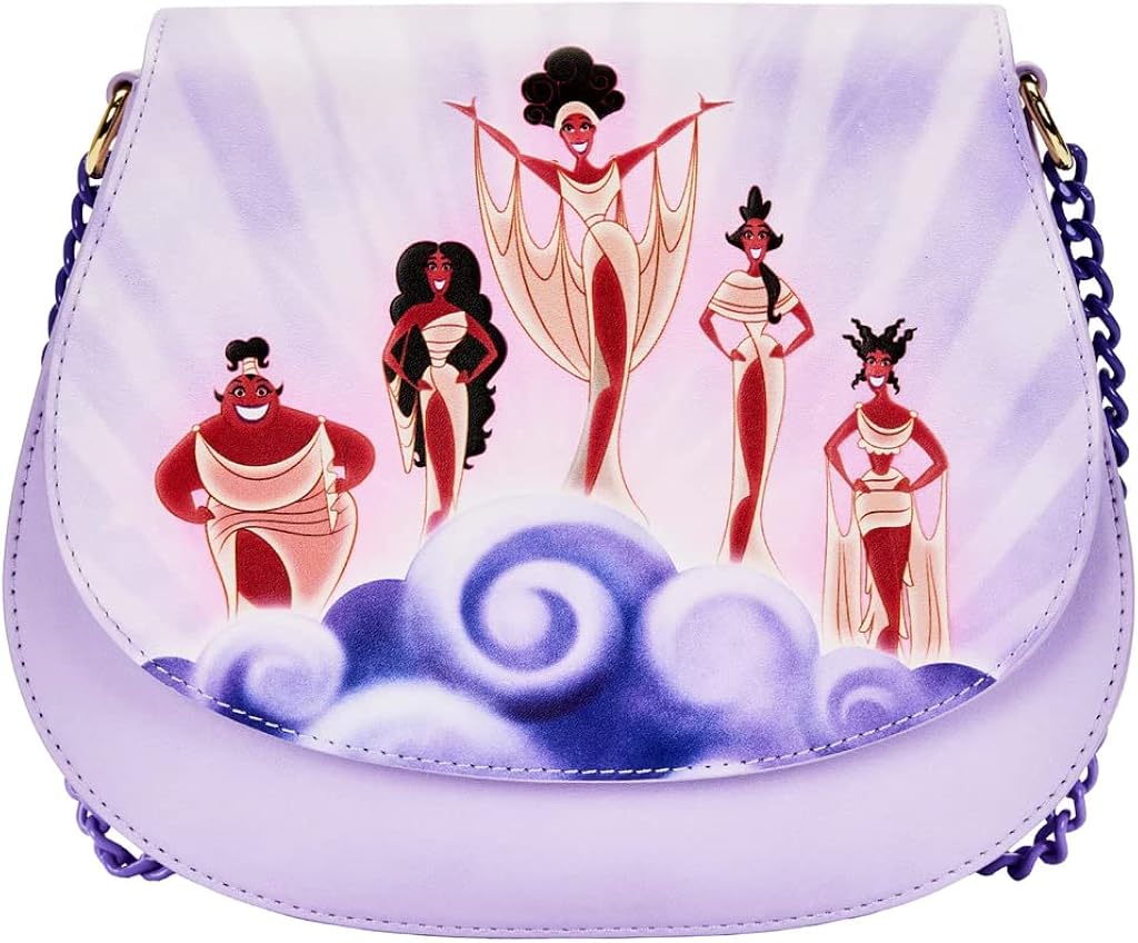 Loungefly Disney Hercules Muses Clouds - Bolso bandolera Hercules talla única Hércules talla única