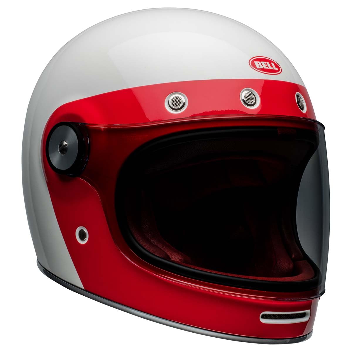 BELL Bullitt Helmet (Vader Gloss White/Red - Small)