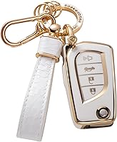 Vista 24 de Funda para llavero para Mercedes-Benz MB 2017-2021 Clase E/S, 2019-2021 Clase A/C/G y protector de llave inteligente