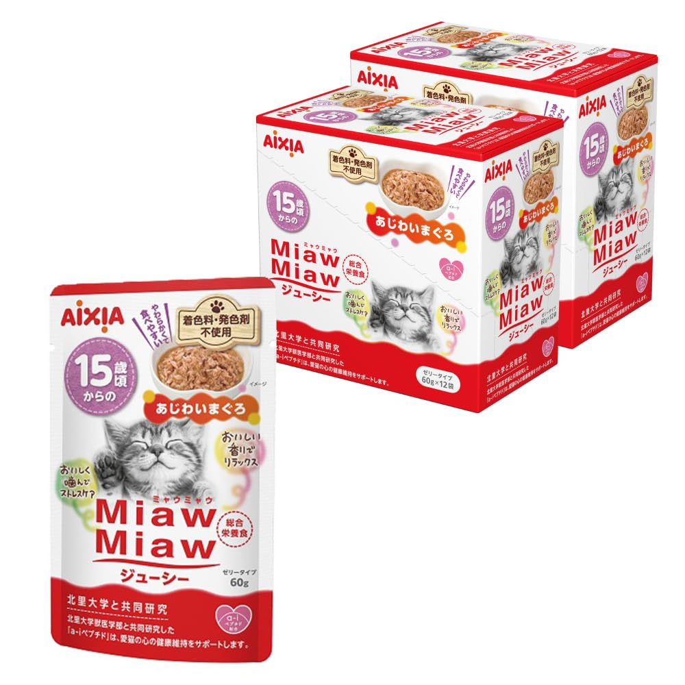 Amazon.co.jp: ミャウミャウ (MiawMiaw) ジューシー 15歳頃からの