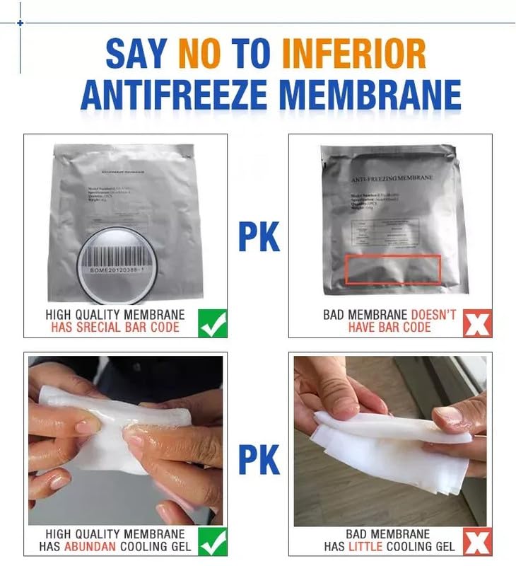 10pcs Antifreeze Membrane Anti Freezing Membrane Anti Freeze Film For Fat Freeze Treatment Anti Freezing Cryo Pad-70gm 3