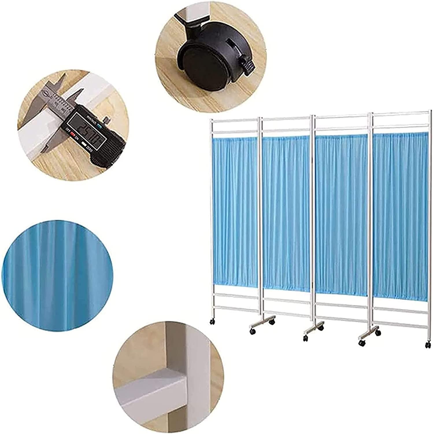 Amazon｜医療用スクリーン 四連式折りたたみ式医療スクリーン