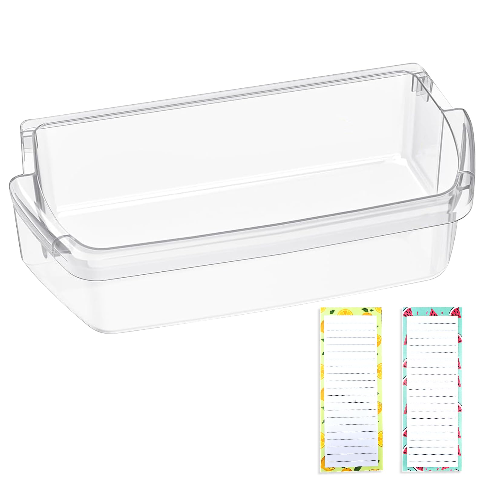 Upgraded W10803530 Refrigerator Door Shelf Bin Compatible with Whirlpool Maytag Refrigerator Parts,W10582649 Whirlpool Fridge Door Shelf Replacement AP5982593 WRT311FZDW00 WRT311FZDW01 Door Shelves