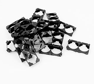 IIVVERR Suporte duplo para bateria de lítio 20pcs 26650 para pacote de bateria DIY(20pcs 26650 soporte de doble soporte de batería de litio para el paquete de batería DIY