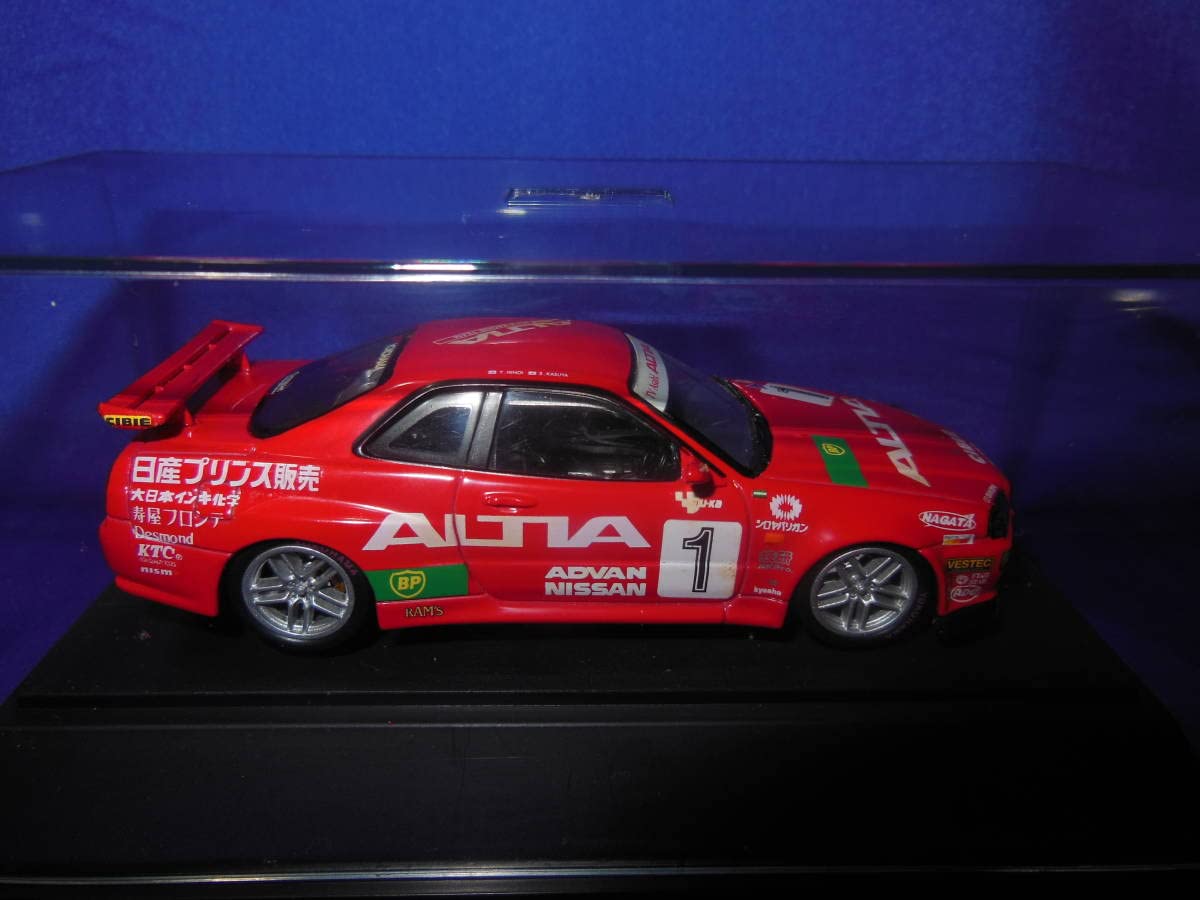 Amazon | 1/43 希少 スーパー耐久仕様 R34 GT-R ALTIA N1 EBBRO エブロ