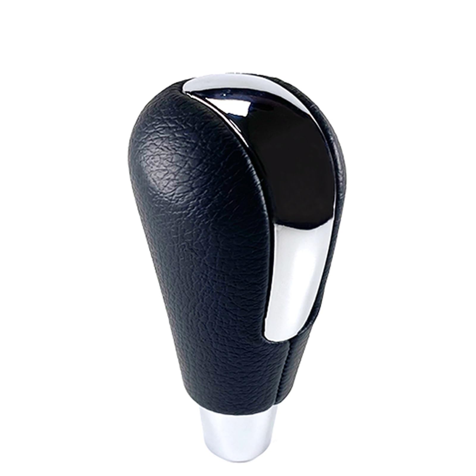 HSUKIHO Car Shift Knob Cover for Mazda 6 GG GH for 8 for CX-7 for MX5 RX8 for 3 BK BL Automatic Car Shift Lever Knob Lever Shifter(Chrome Without Hole)