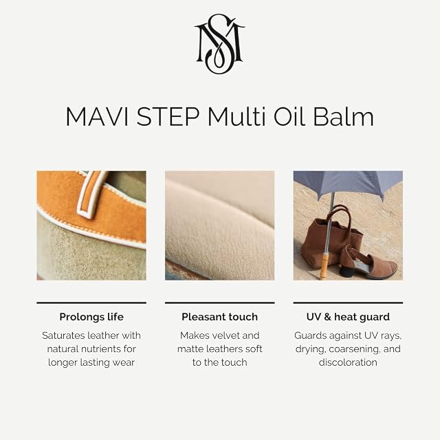 Foto 3 de 6 de MAVI STEP Crema Renovadora Multi Oil Balm para Gamuza y Nobuk - 112 Rojo