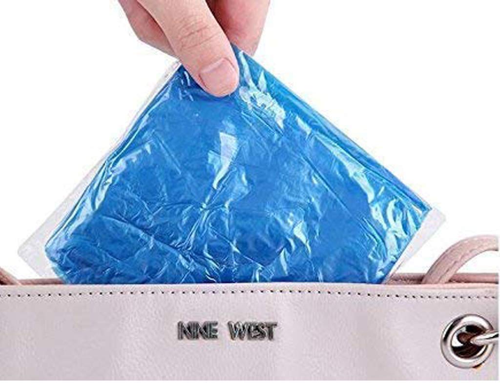 YHW Cubierta del Zapato Cubierta de la máquina de Zapatos 30 Pares Zapatos y Botas de Lluvia Azul Desechables Cubierta de plástico Larga y Transparente
